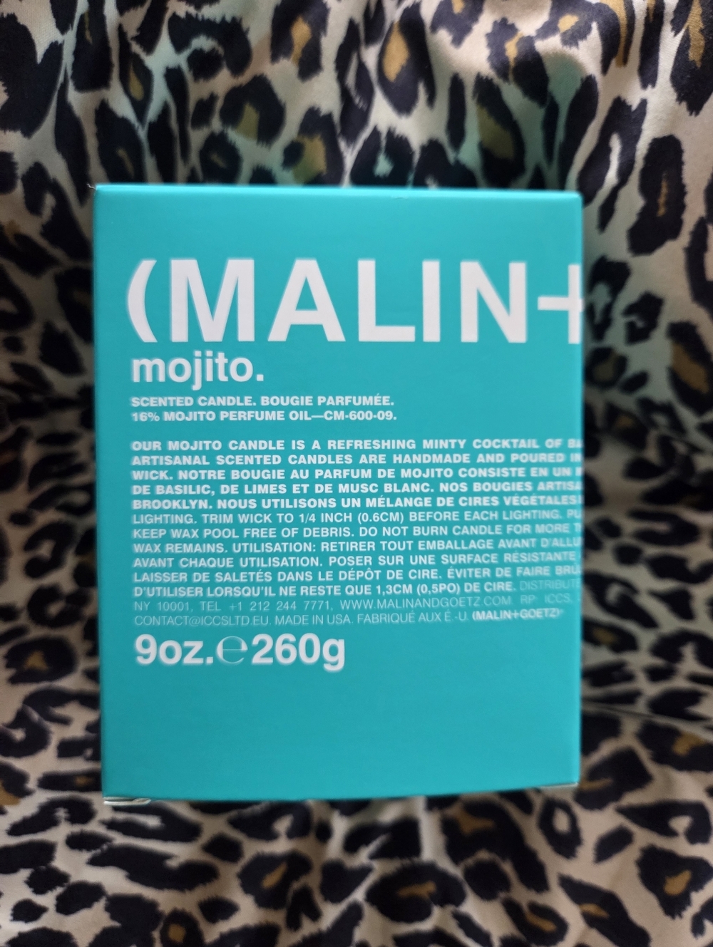 Malin+Goetz Mojito Scented Candle - RARE FIND!